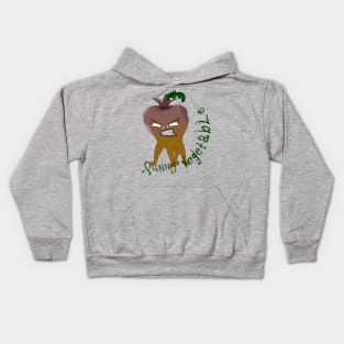 swede-funny vegetable Kids Hoodie